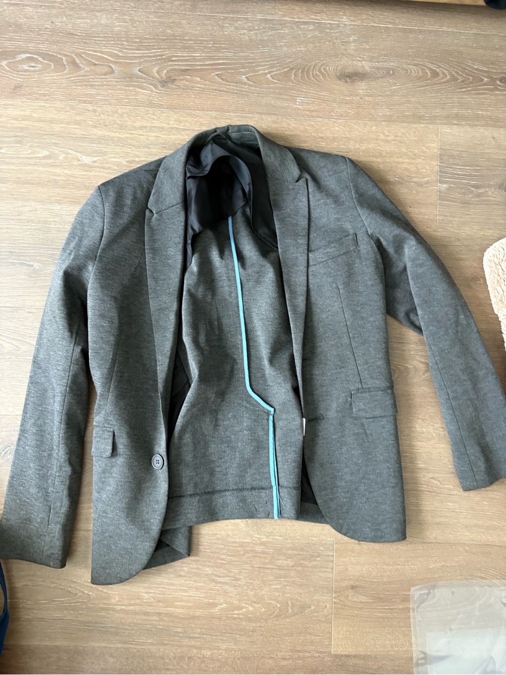 Gray Blazer